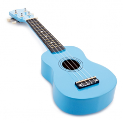 FZone ukulele soprán light blue SLEVA